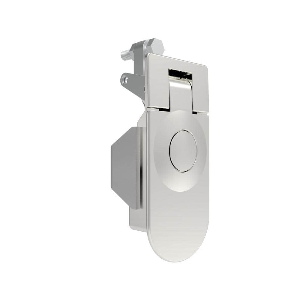 A-1445-114-1-30 | Compression type door lock, sealed lever, non key lock, zinc alloy, chrome plating, bright