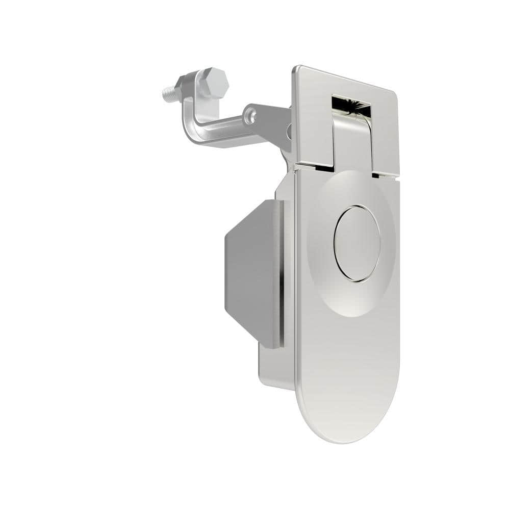 A-1445-157-1-30 | Compression type door lock, sealed lever, non key lock, zinc alloy, chrome plating, bright