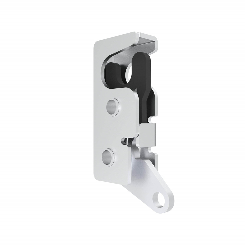 3000-21-40-10 | Rotary push-close latch, left, small size, single stage, top lever, steel, galvanized, bright