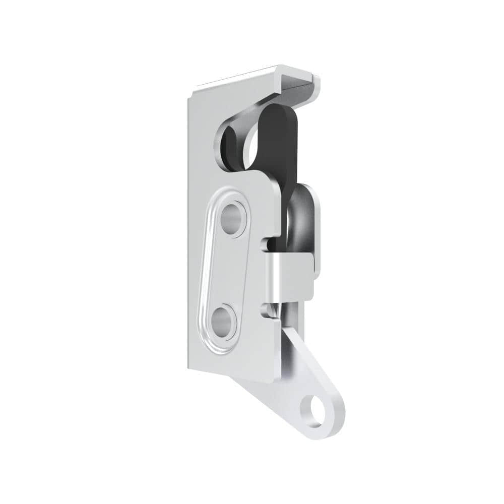 3000-11-40-10 | Rotary push-close latch, right, small size, single stage, top lever, steel, galvanized, bright