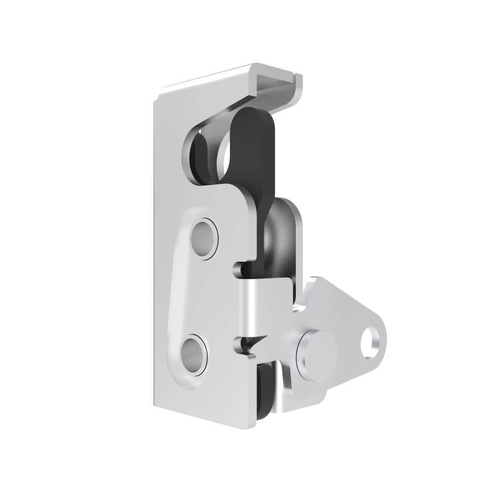 3000-11-10-10 | Rotary push-close latch, left, small size, single stage, bottom lever, steel, galvanized, bright