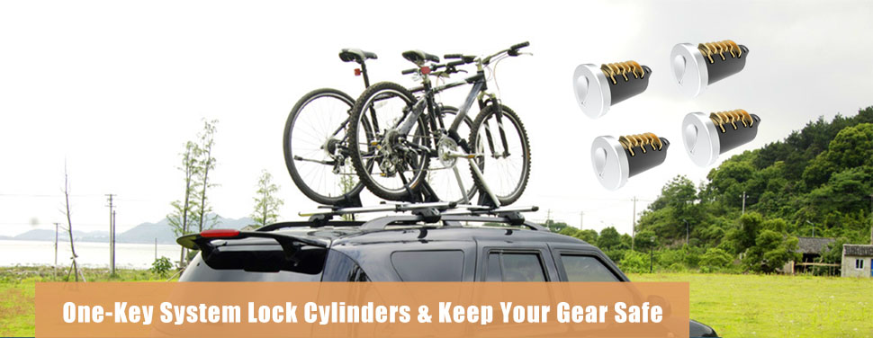 Fornd luggage rack lock cylinder adds security to your rack system and cargo